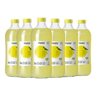柚香谷双柚汁果汁饮料大瓶香柚柚子汁饮品宋柚汁1l*6瓶装yuzu整箱