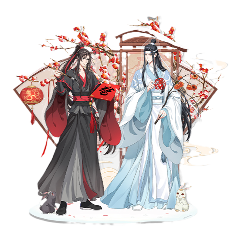 南漫社正版《魔道祖師》動(dòng)畫 「辰迎景福」系列龍年周邊立牌徽章