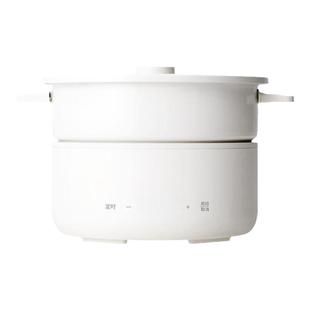 olayks立时3L电煮锅家用宿舍学生锅分体式多功能料理电火锅电炒锅