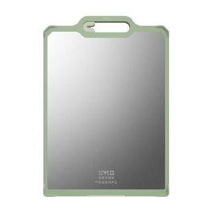 SOWE素味菜板抗菌家用不锈钢双面案板厨房加厚水果占板切菜板砧板