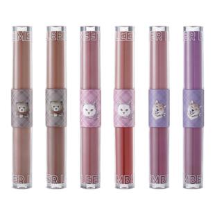 LEEMEMBER/荔萌双头唇釉泥唇蜜口红哑光镜面FUN1012新色4.0版本