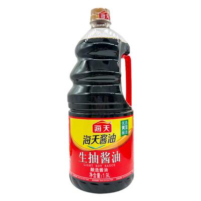海天生抽酱油1.9L商用酿造大瓶装