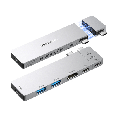 适用苹果笔记本Macbook拓展坞