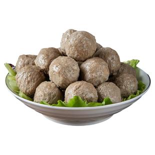 牛肉丸潮汕正宗汕头潮州手打手工牛筋丸子特产火锅食材商用1500g