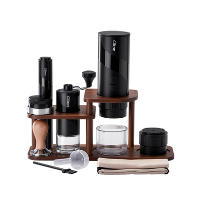 Cliton便携式咖啡机木架套装