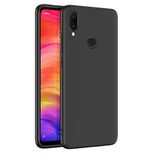 适用红米7 7a note7 note7pro手机壳小米redmi硅胶全包防摔保护套磨砂黑色软壳男女款手机套