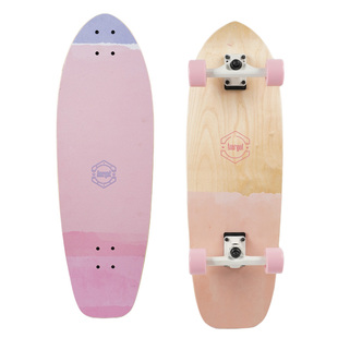 amrgot pu陆地冲浪板滑板pu桥免蹬专业刷街代步男女生进口滑板