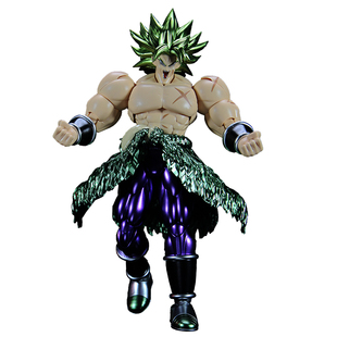 万代七龙珠超新布罗利剧场版金属着色拼装模型摆件人偶生日礼物