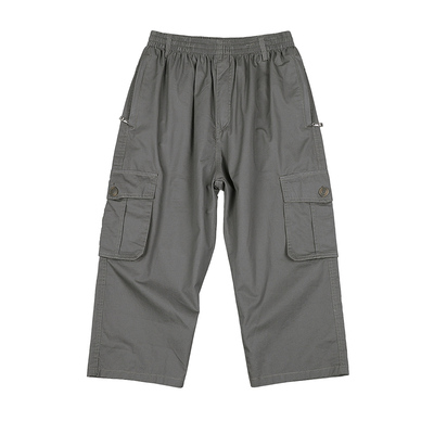 夏季薄款高腰八分裤男宽松休闲裤