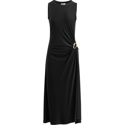 【小黑裙】JASON WU25秋季新款抽褶收腰无袖连衣裙轻礼服宴会裙