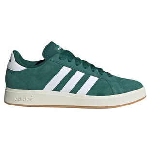Adidas阿迪达斯男女鞋Grand Court低帮防滑翻毛皮休闲板鞋IH6187