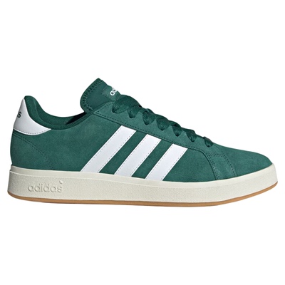 Adidas阿迪达斯男女鞋Grand Court低帮防滑翻毛皮休闲板鞋IH6187