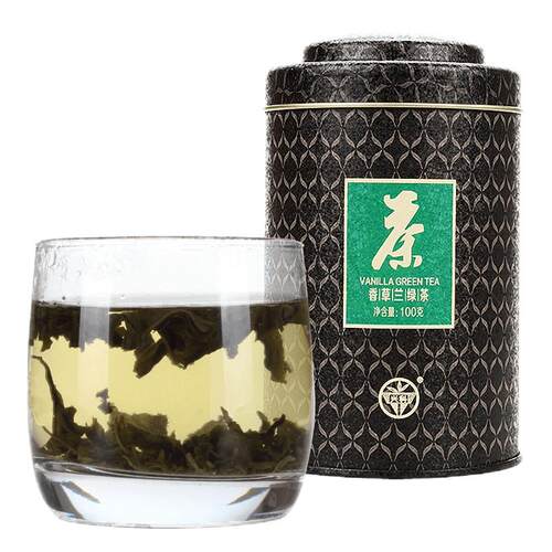 兴科新茶正宗特级香草兰绿茶装海南兴隆特茶万宁非物质文化遗产