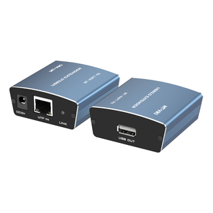 迈拓维矩MT-450FT USB转网线延长器100米键盘鼠标打印机摄像头U盘无线网卡触摸屏转网口rj45传输器信号放大器