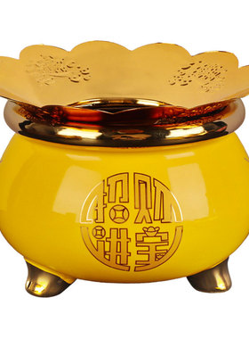 烧香的香炉香火供奉家用陶瓷