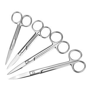 医用不锈钢剪刀直头弯头加厚手术剪直尖弯尖外科手术眼科剪拆线剪