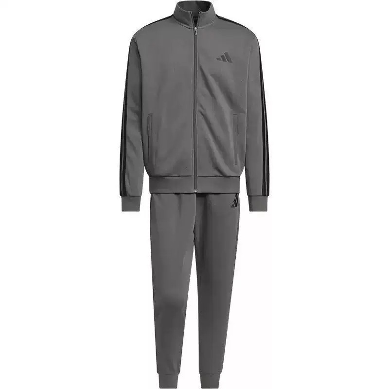 Adidas/阿迪达斯正品两件套男女同款透气运动休闲长袖套装JZ0102