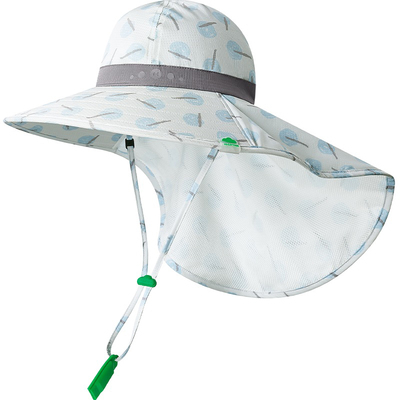 KK树儿童帽子男童防晒帽夏季宝宝遮阳帽女孩海边太阳帽2025新款潮