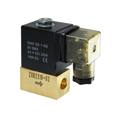 电磁阀小型二位两通高压电磁阀