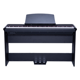 珠江艾茉森便携式电钢琴专业88键重锤电子钢琴初学者教学家用P60