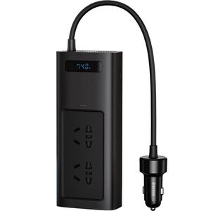 倍思车载逆变器大功率12v转220v汽车电源点烟器转换插头快充电器