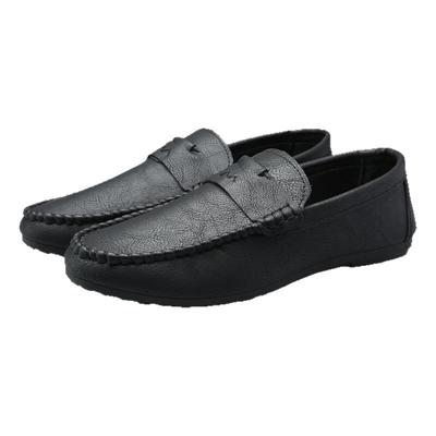 乐福鞋男潮流2025年新款休闲皮鞋夏季透气懒人一脚蹬软底开车男鞋