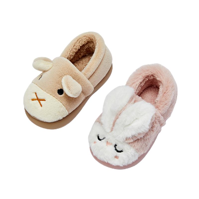 【商场同款】戴维贝拉儿童棉拖鞋女童棉鞋新款冬季男宝居家拖鞋