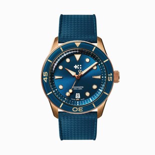 Christopher Ward C65青铜复古夜光瑞士天文台自动机械防水男腕表
