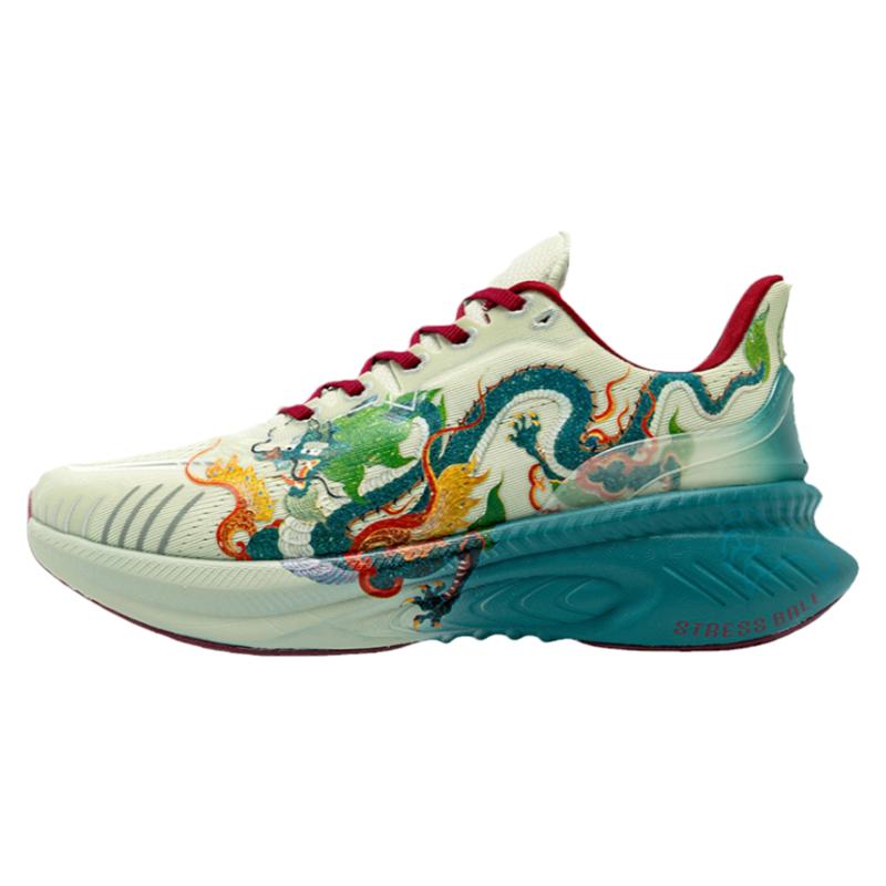 玩觅典藏版跑鞋男士休闲运动鞋减震男鞋官方正品防滑青龙跑步鞋女