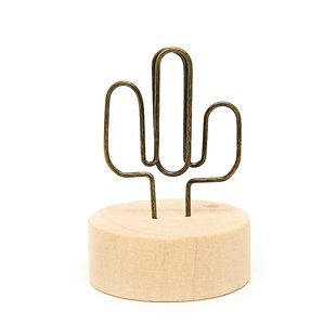 小日子不翻篇 创意桌面装饰照片夹摆件留言夹 便签夹子立式