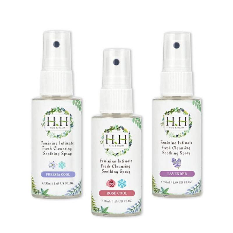 现货-HH台湾品牌私处喷雾止痒洁净舒缓香水喷雾50ml