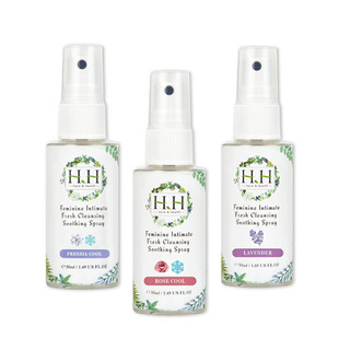 现货-HH台湾品牌私处喷雾除异味抑菌止痒洁净舒缓香水喷雾50ml