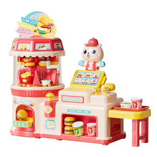 女孩子过家家儿童玩具益智3到6岁以上女生小女童生日礼物拼装积木