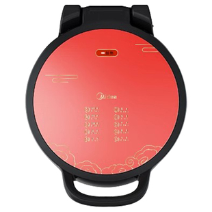 美的电饼铛加深加大JKE3412双面加热家用多功能小型煎烤机大烤盘
