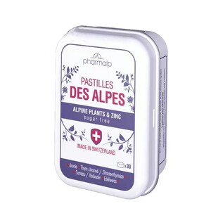瑞士原装pharmalp阿尔卑斯润喉缓解干痒咽喉润肺不适无糖送教师