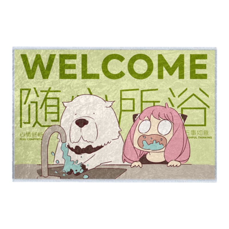 间谍过家家动漫阿尼亚硅藻泥地垫