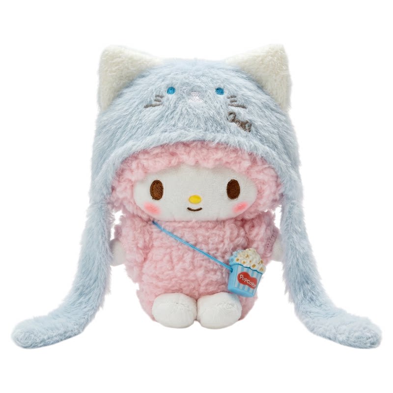 小羊piano必爱诺蓝猫头包挂件
