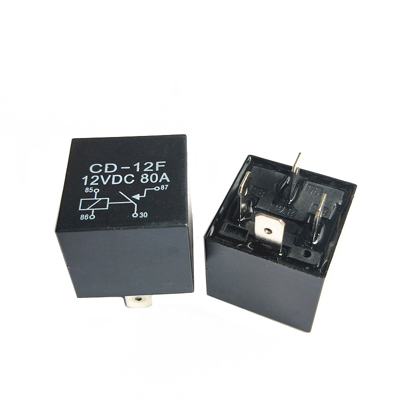 汽车继电器大灯电磁12V24V喇叭