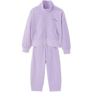 MINIPEACE太平鸟童装女童运动套装春季卫衣外套香蕉裤运动裤2件套