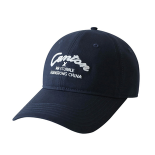 胡茬叔叔原创棒球帽大头大脸可戴宽檐显脸小纯棉鸭舌帽男女生帽子