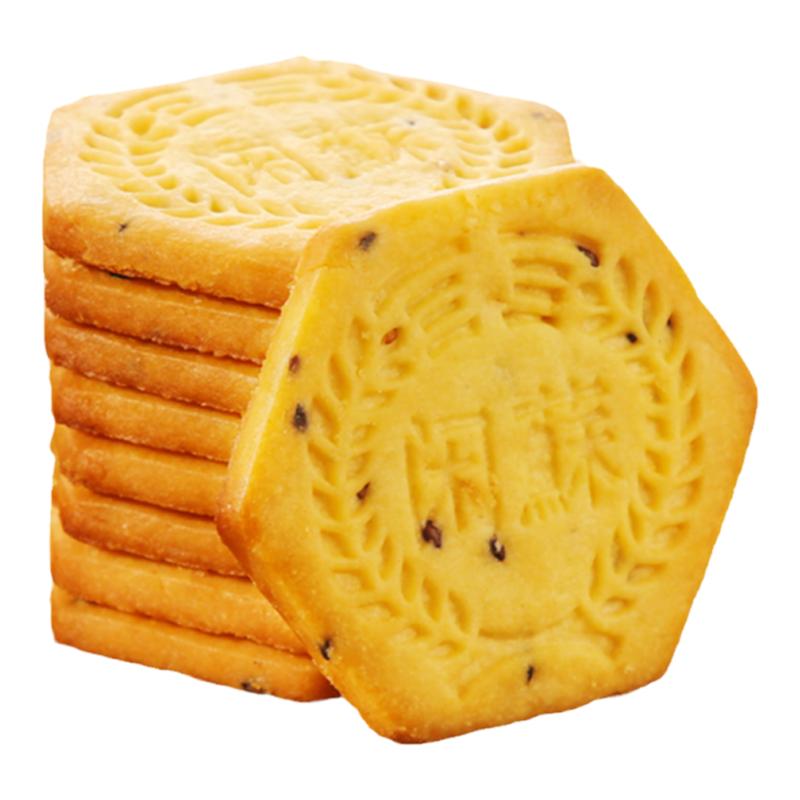 无蔗糖杂粮饼干咸味食品网红健康