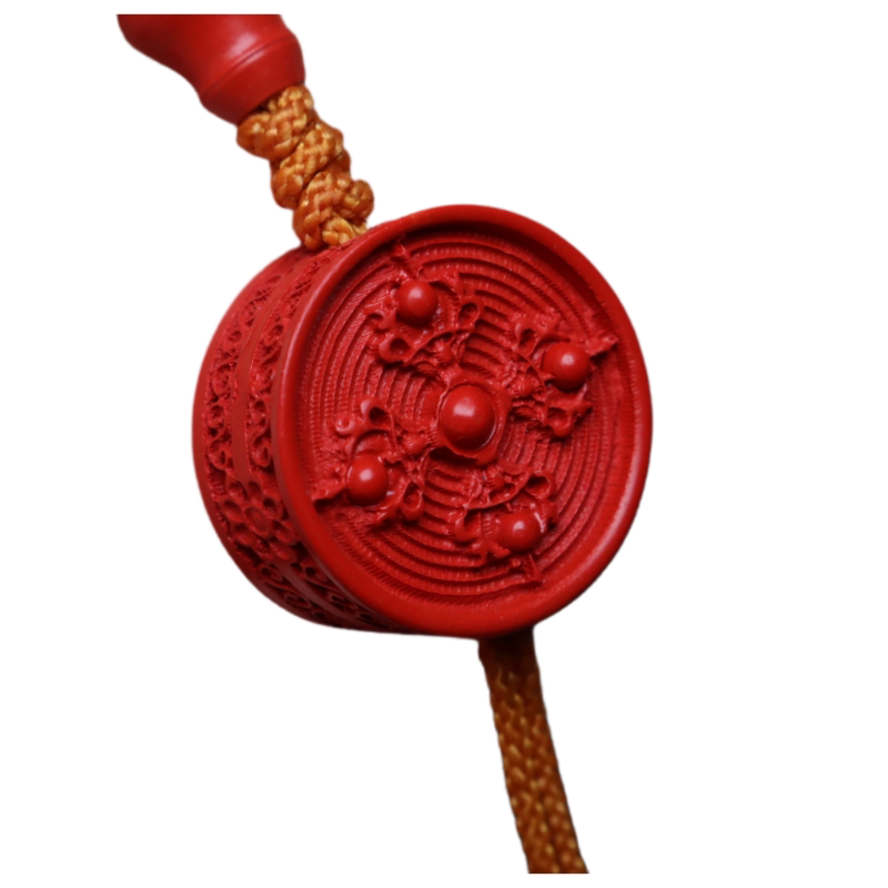 保真朱砂金刚杵降魔杵背云配件挂件吊坠饰品星月金刚菩提文玩配饰