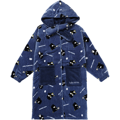 tutuanna珊瑚绒加厚保暖睡袍