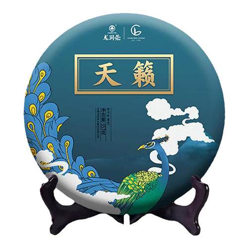 龙润茶天籁熟茶2025年云南普洱茶茶饼口粮茶临沧熟普洱茶茶叶357g
