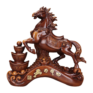 马到成功摆件生肖马客厅办公室店铺收银台开业工艺品礼品