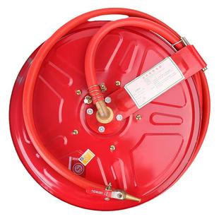 消防软管卷盘25米带水枪头JPS0.8-19/20/25/30米消防栓箱子套装