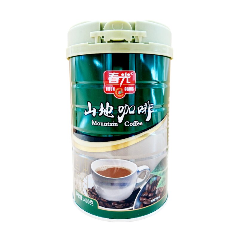 山地咖啡400g罐装速溶三合一