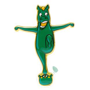 甘肃省博物馆文创绿马冰箱贴卡通马踏飞燕留言贴备忘贴兰州纪念品