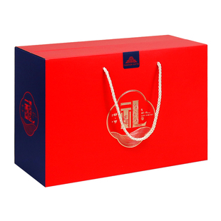 2026新年礼盒空盒年货包装盒高端熟食腊味特产坚果手提礼品盒定制