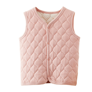 秋冬季儿童保暖背心加厚男女孩童马夹学生校服神器加绒内胆棉马甲